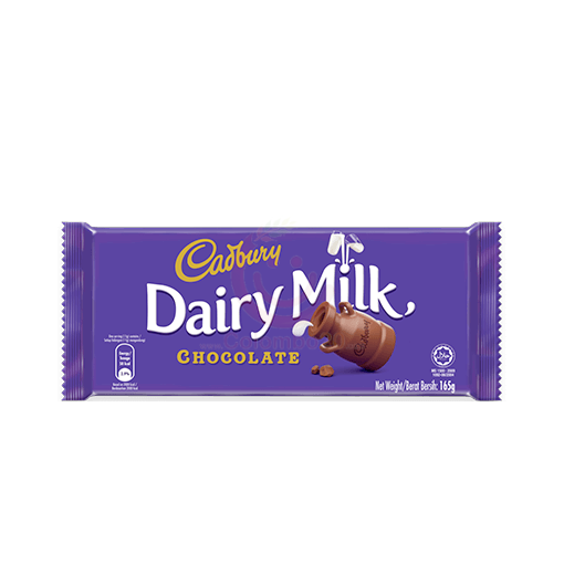 Cadbury Dairy Milk Chocolate – 165g - colombo20.com